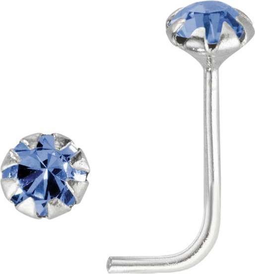 Produktbild Bijouteria Nasenpiercing (Kristall, Silber 925)