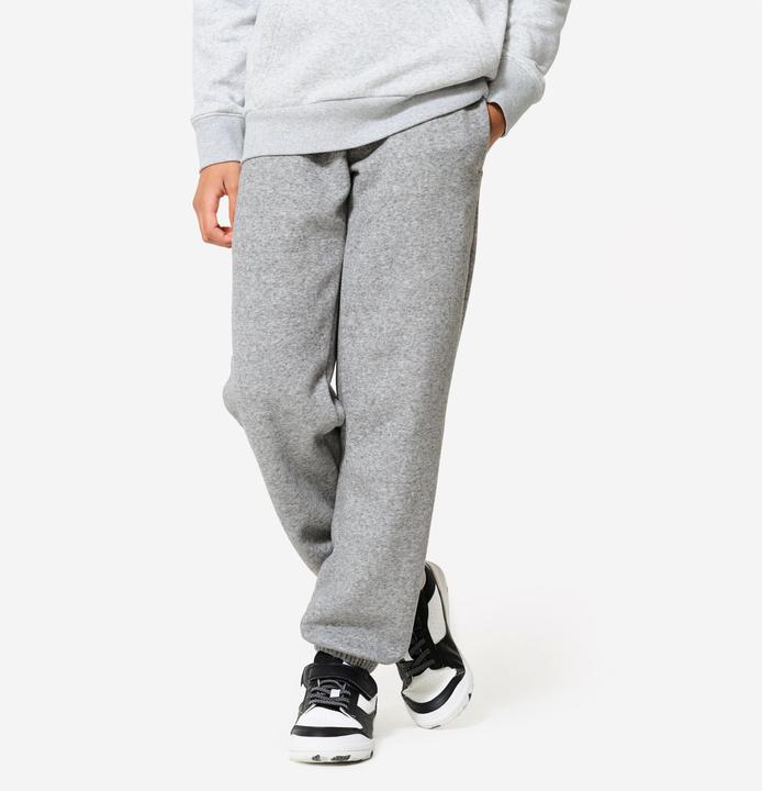Actual product image Domyos Kids jogging trousers - grey (10, 11, 12)