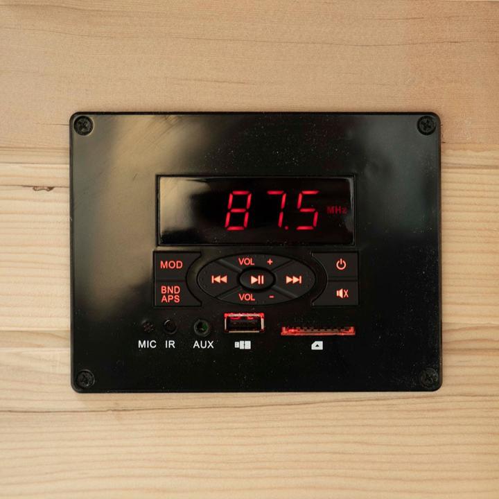 Produktbild Home Deluxe Infrarotkabine IKENNA L - 153x110cm für 3 Personen - Infarotkabine mit 2400 Watt