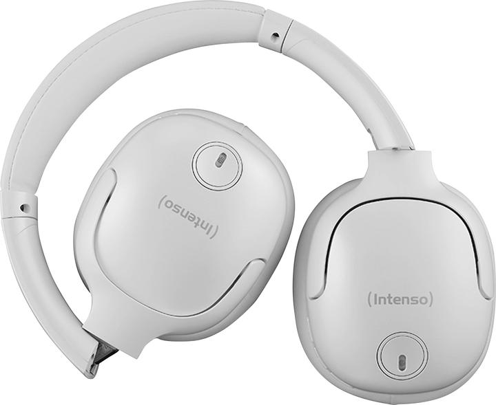 Immagine prodotto Intenso Cuffie over-ear O400HA - Cancellazione attiva del rumore ibrida, fino a 75 ore di autonomia e B (ANC, 75 h, Senza fili)