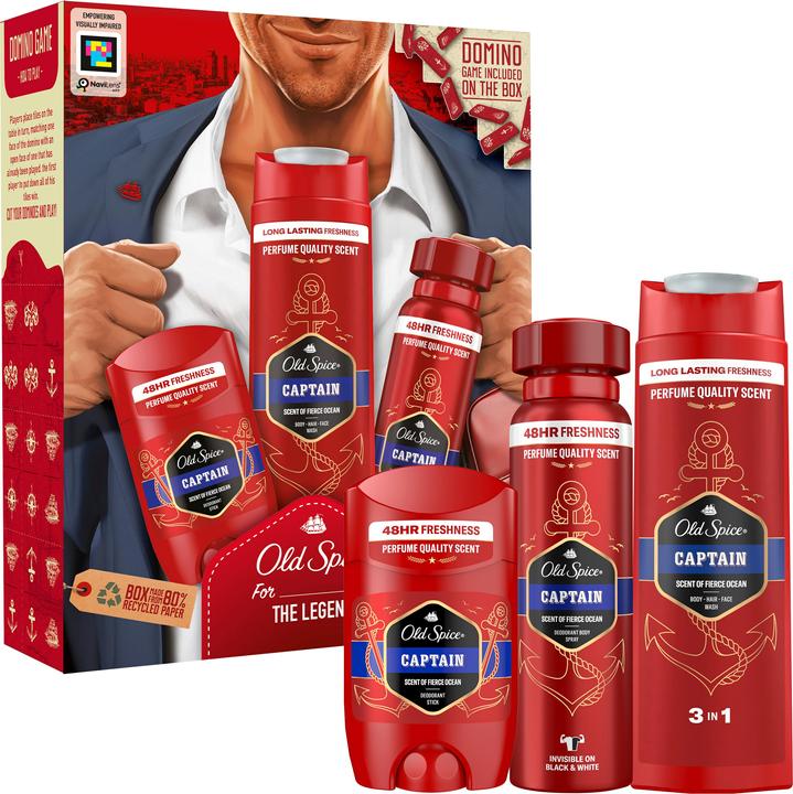 Actual product image Old Spice Captain (Stick, 250 ml)