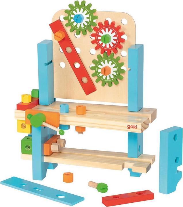 Actual product image Goki My first workbench