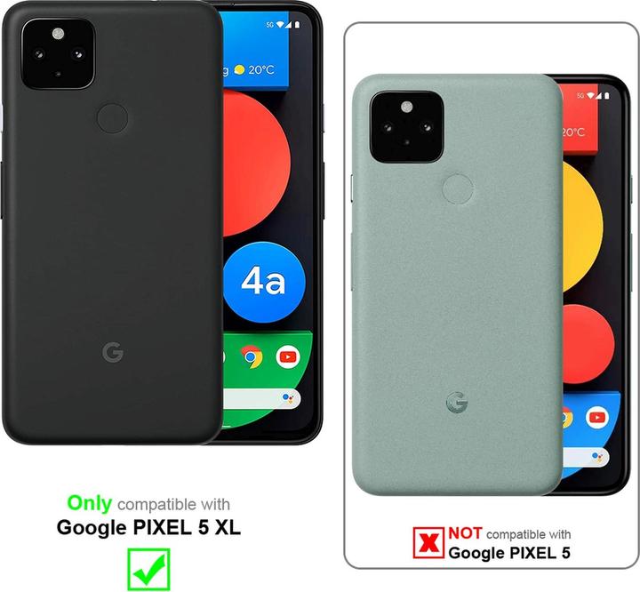 Actual product image Cadorabo Book Jeans Optics Cover (Google Pixel 5 XL)