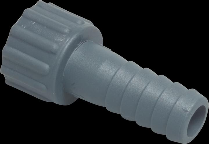 Produktbild Bevo Schlauchtülle PP 1 1/2" x 38 mm Überwurfmutter IG x Schlauchtülle 6bar Grau