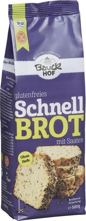 Produktbild Bauckhof Schnell Brot mit Saaten Backmischung Bio (500 g)