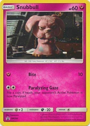 Produktbild Pokémon Snubbull SM200 Promo Sealed - TCG - EN (Englisch, Booster Pack)