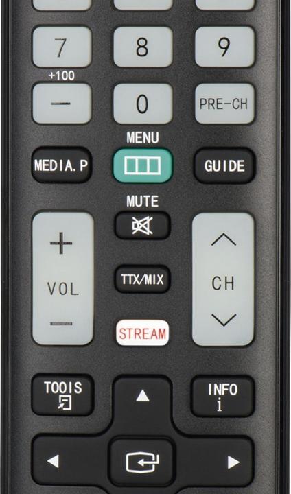 Image du produit Hama Télécommande universelle pour téléviseurs Samsung, IR, apprentissage, touches lumineuses (Télécommande universelle, Infrarouge)