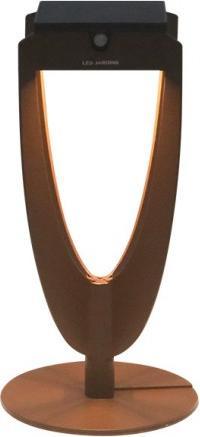 Actual product image Les Jardins Tulip aluminium solar lamp 300 lumens (300 lm)