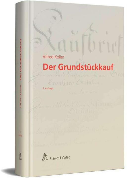 Produktbild Der Grundstückkauf (Deutsch, Jörg Schmid, 2017)