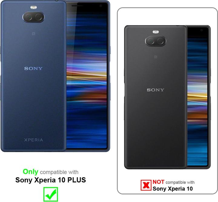 Actual product image Cadorabo Book Invisible Magnet Cover (Sony Xperia 10 Plus)