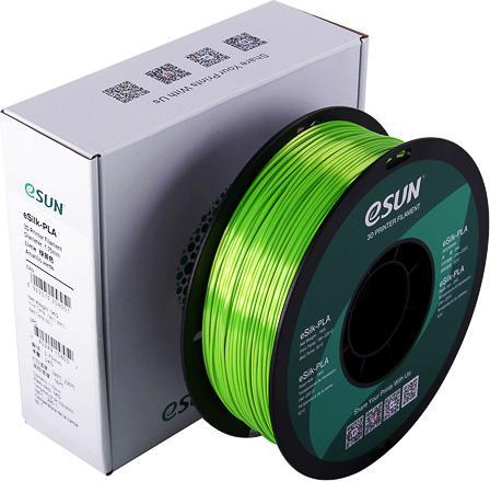 Immagine prodotto eSUN Filamento 3D eSilk-PLA 1,75mm Lime 1kg (PLA, 1.75 mm, 1000 g, Verde)
