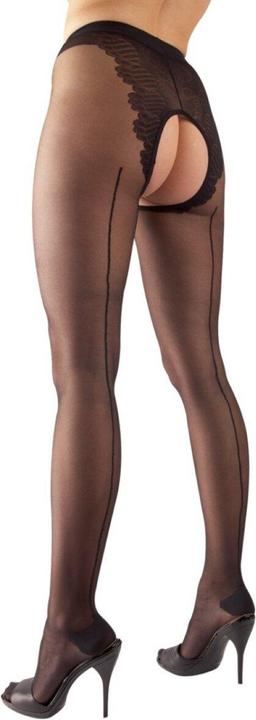 Actual product image Cottelli Collection Pantyhose with open crotch (4)