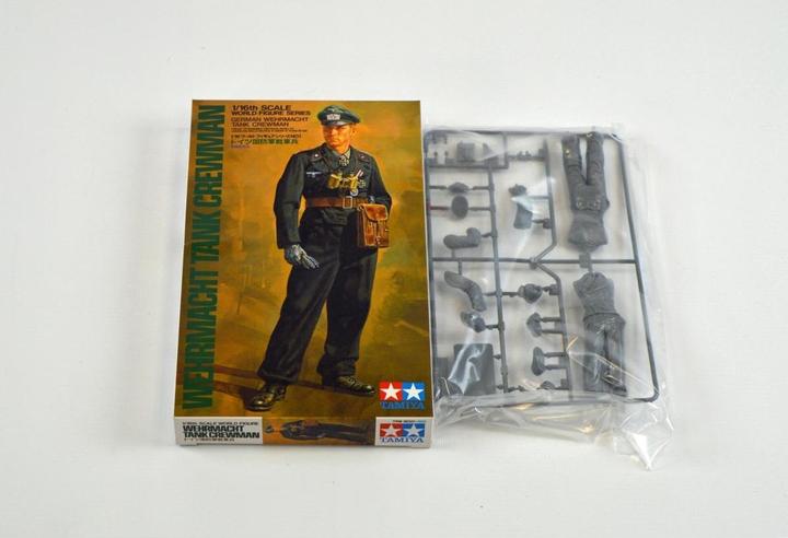 Produktbild Tamiya 1:16 WWII Figur Deutscher Panzersoldat