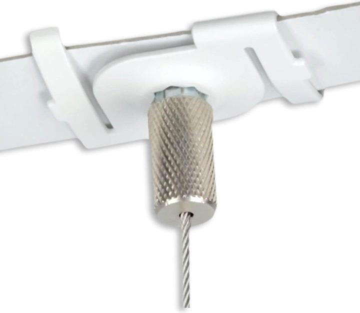 Immagine prodotto Isoled Clip di sospensione per soffitti a griglia - Soffitti Odenwald fino a 24 mm con tappo a vite