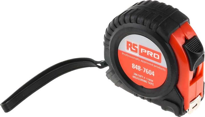 Actual product image Rs Pro Measuring tape, L. 3m, 13 mm metric & imperial