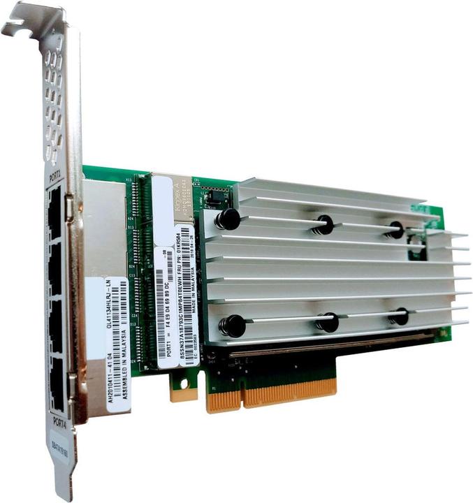 Lenovo DCG ThinkSystem QLogic QL41134 PCIe 4-Port Base-T Ethernet Adapter (PCI Express 3.0 x8)
