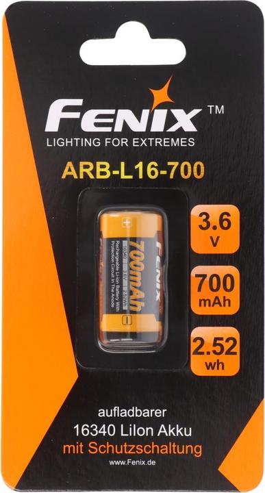 Produktbild AccuCell Akku CR123 A mit AkkuShop Transportbox (1 Stk., 16340, 700 mAh, Akku)