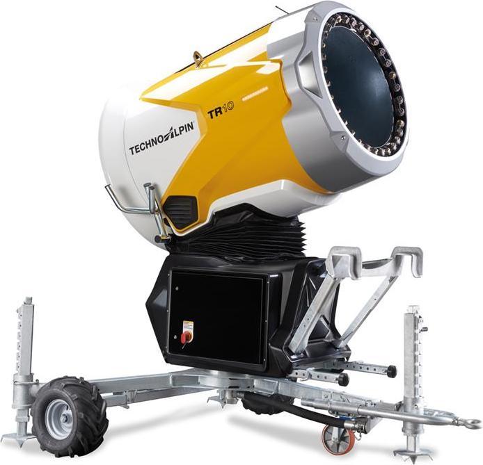 Actual product image Jägerndorfer TR10 propeller machine- snow cannon on undercarriage