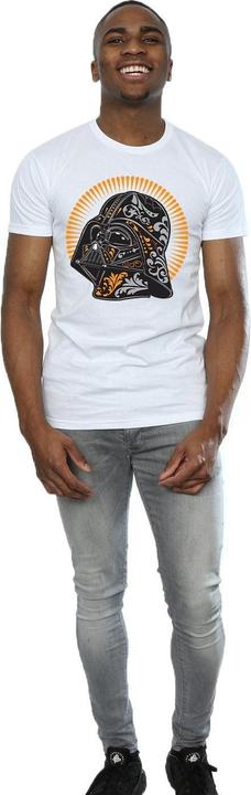Actual product image Star Wars Mens Darth Vader Dia De Los Muertos T-Shirt (XXL)