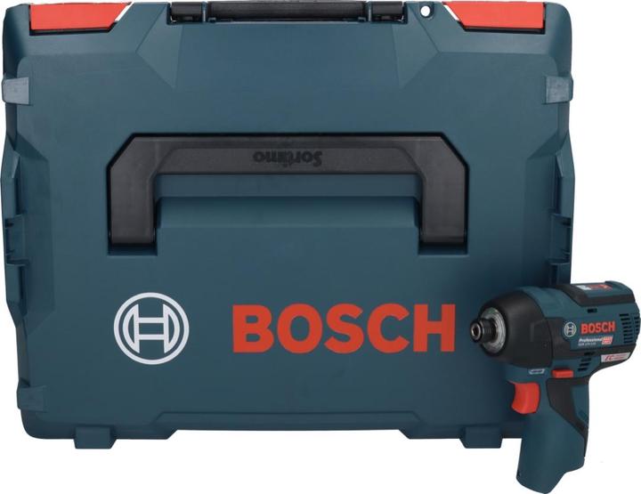 Produktbild Bosch Professional Bosch GDR 12V-110 Akku Drehschlagschrauber 12V 110Nm 1/4" Solo ( 06019E0003 ) + L-Boxx (Akkubetrieb)