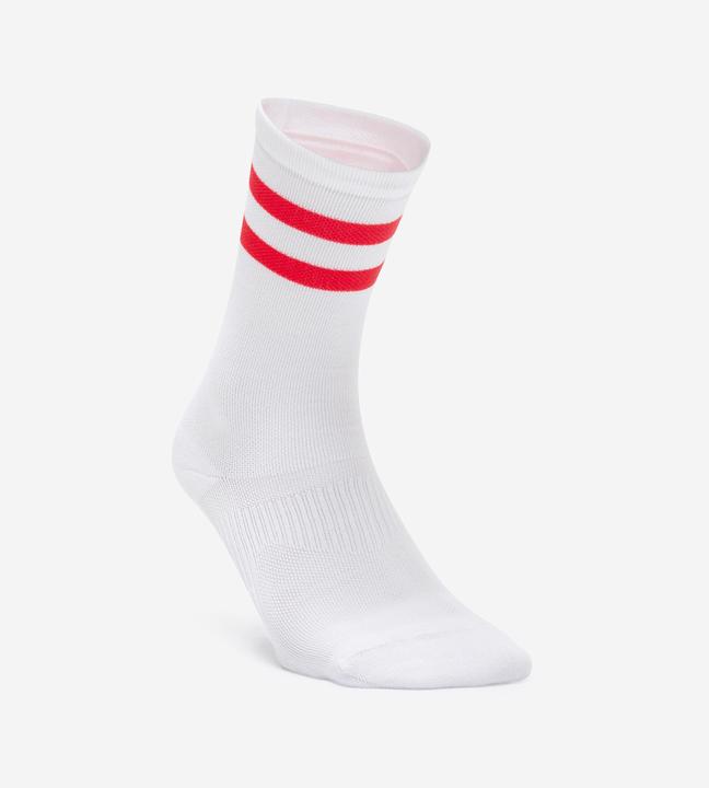 Immagine prodotto Domyos Sportsocken High 2er-Pack - weiss/rosa (39, 42)