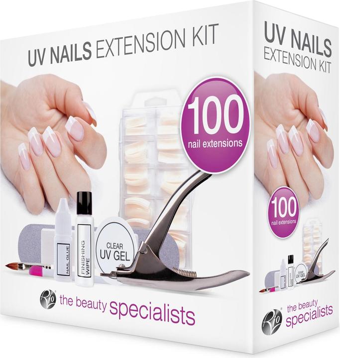 Produktbild Rio UV Nail Gel Extension Kit (Kunstnägel, Clear)