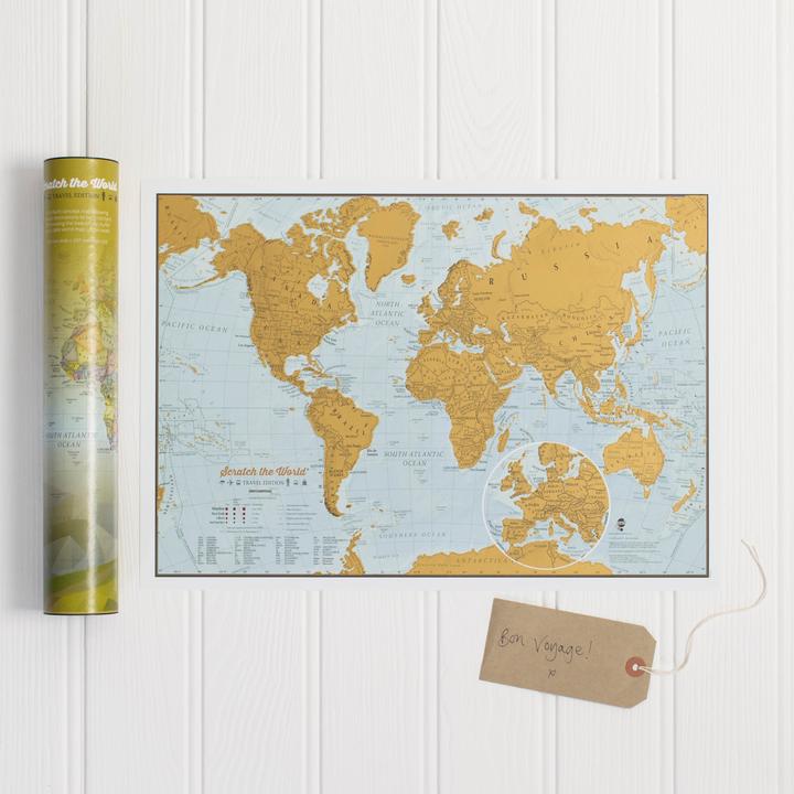 Maps International Scratch the World travel