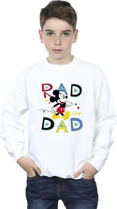 Actual product image Disney Boys Mickey Mouse Rad Dad Sweatshirt (140, 146)