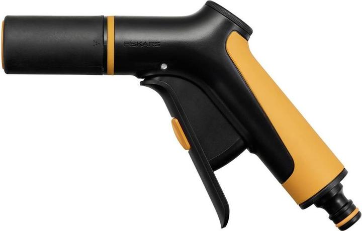Image du produit Fiskars Pistolet pulvérisateur, 2 fonctions, Débit réglable en continu, Avec régulateur frontal et commande