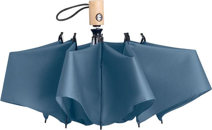 Produktbild MidOcean Leeds Bambus 190T Faltbarer Regenschirm
