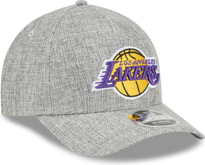 Image du produit New Era 9Forty M-Crown Cap - Weave Los Angeles Lakers Grau