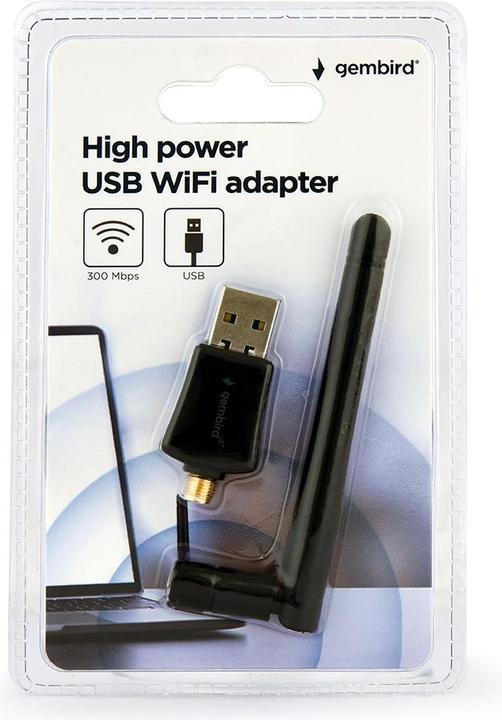 Produktbild Gembird High power USB WiFi adapter (USB)