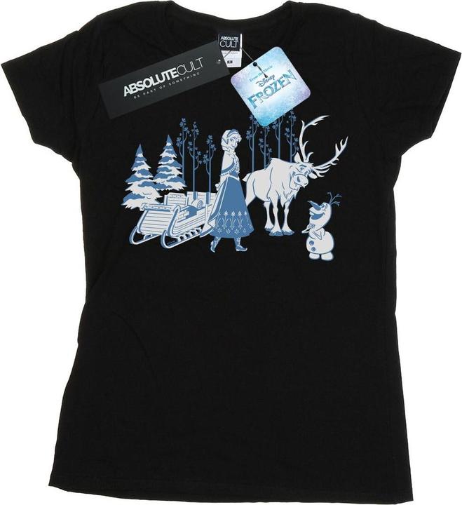 Produktbild Disney Frozen Anna Sven And Olaf TShirt (S)