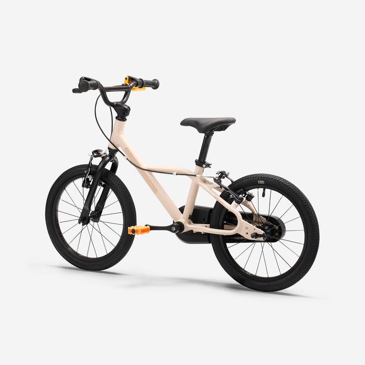 Btwin Kinderfahrrad 16 Zoll Discover 900 beige (16")
