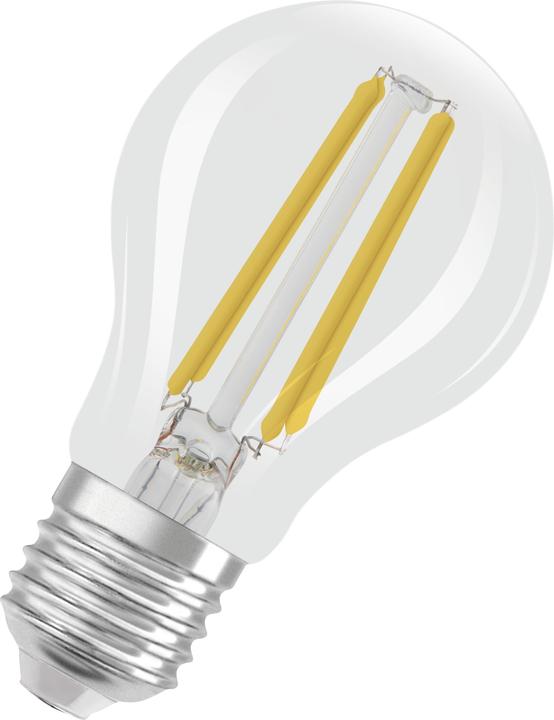 Produktbild Osram LED LAMPS ENERGY CLASS A ENERGY EFFICIENCY FILAMENT CLASSIC A 2.2W 840 Clear E27 (E27, 2.20 W, 470 lm, 6 x, A)