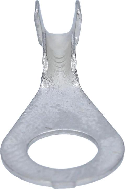 Actual product image Kalitec 100 pieces claw cable lug ring shape KKS1.5-M6-12 claws 0.5-1.5mm² M6 tin-plated brass