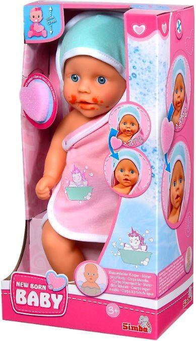 Actual product image Simba Dirty Duckling Bath Doll
