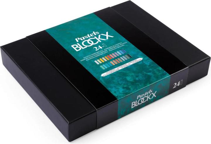Actual product image BlockX Etui 24 Pastels - Assortis - Jaune citron (120 x)