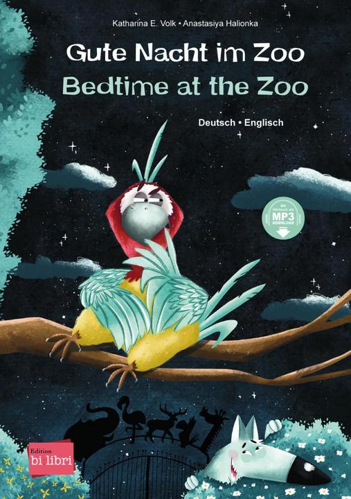 Actual product image Gute Nacht im Zoo (German, English, Catherine E. People, 2023)