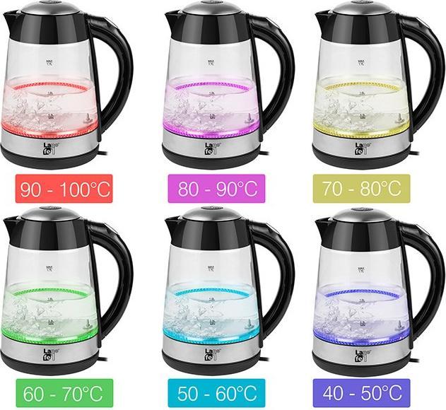 Actual product image Lafe CEG015 kettle black (1.70 l)