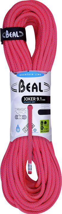 Beal Joker Unicore 9.1 Golden Dry Kletterseil (80 m)