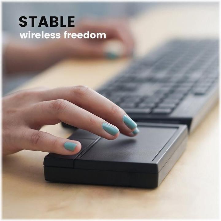 Actual product image Perixx PERIPAD-704, large wireless touchpad, black (DE, Wireless)