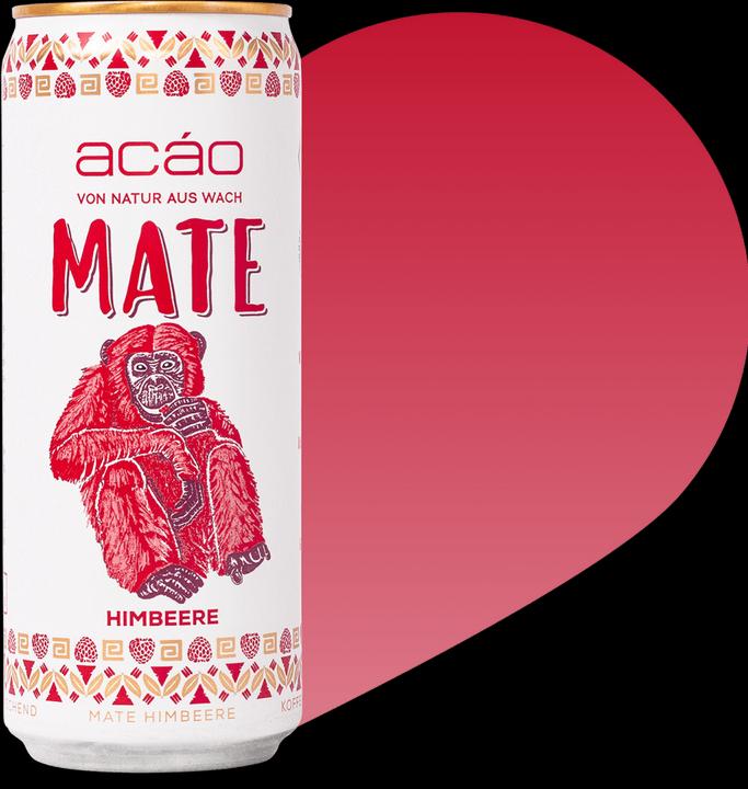 Actual product image Acáo BIO Mate Himbeere (12 x 33 cl)