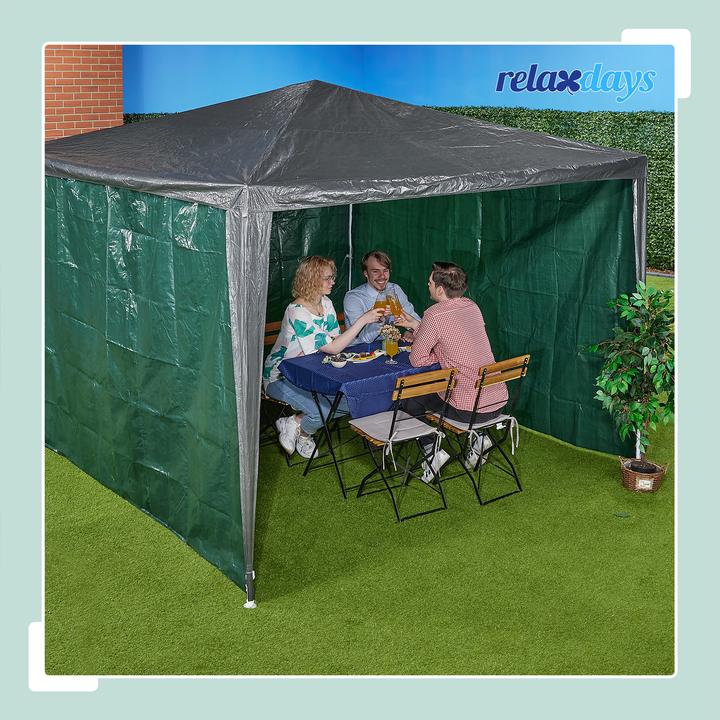 Produktbild Relaxdays 3x Pavillon-Seitenteile (10 cm, 30 cm)