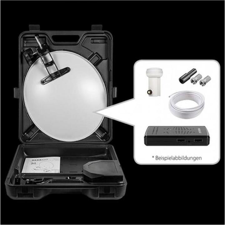Produktbild Telestar SAT Antenne Camping-Set Komplettanlage mit Receiver (Parabolantenne)