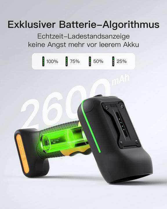 Actual product image Inateck Barcodescanner 75 black (BCST-75 black)