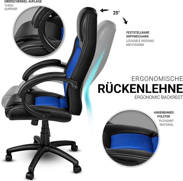 Actual product image Tresko Racing executive chair