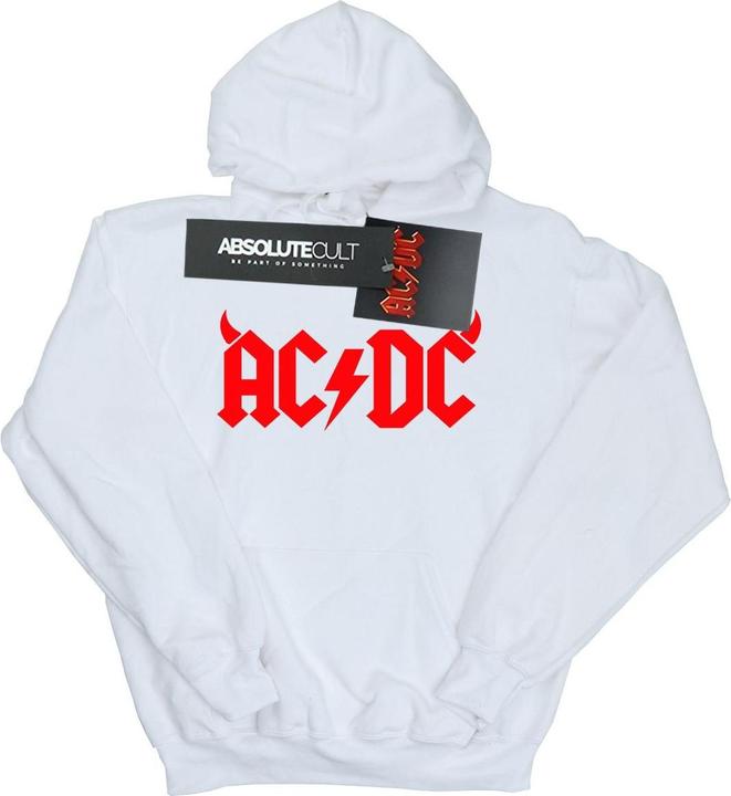AC/DC Horns Logo Kapuzenpullover (S)