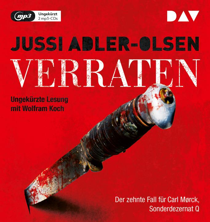 Productafbeelding Verraden. De tiende zaak voor Carl Mørck, Special Squad Q (Jussi Adler-Olsen, Wolfram Koch, Hannes Thiess, Duits)