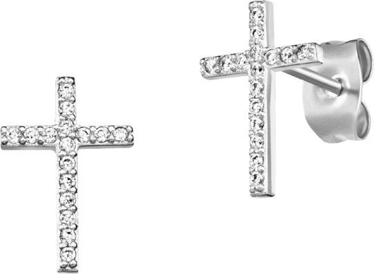 Produktbild Engelsrufer Silver earrings Cross with zircons ERE-LILCROS-ZST (925er Silber)
